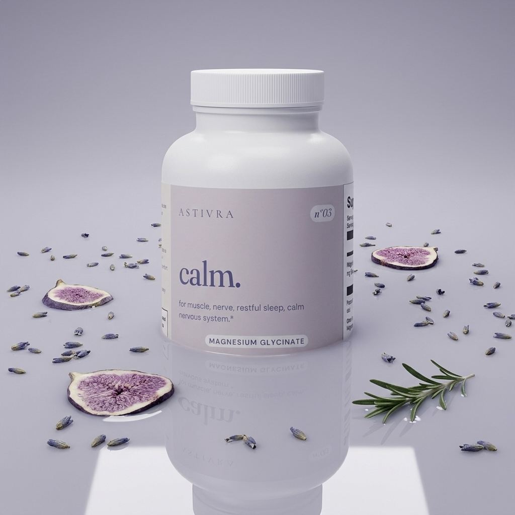 astivra calm. with figs and lavender